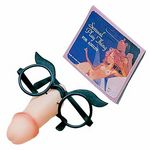 商品入荷待ち チンメガネ(ジョークグッズ)