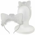 商品入荷待ち イルミネーションネコ耳カチューシャ (ホワイト)(コスプレ衣装)