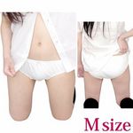 商品入荷待ち 綿パンツ(ロリパン) ピンクリボン M(コスプレ衣装)
