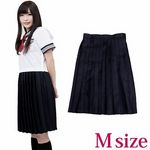 商品入荷待ち 膝下プリーツスカート単品 M(コスプレ衣装)